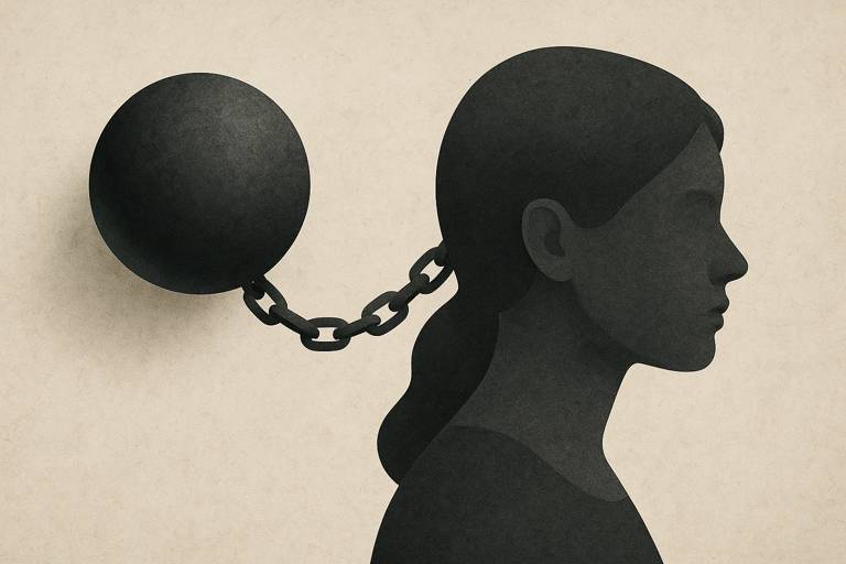 Woman with ball and chain 768 hypnotherapy for addictions